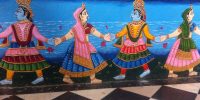 Dhira-samira, Vamsivata e Templo de Sri Govindaji
